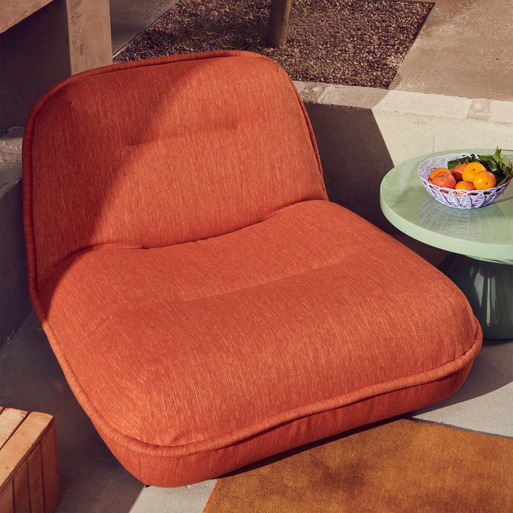 Pols Potten - Puff Love Seat, L 130 cm, orange