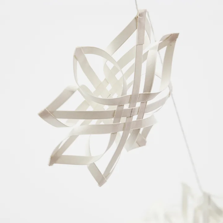 Brai Girlande von House Doctor in der Farbe weiss