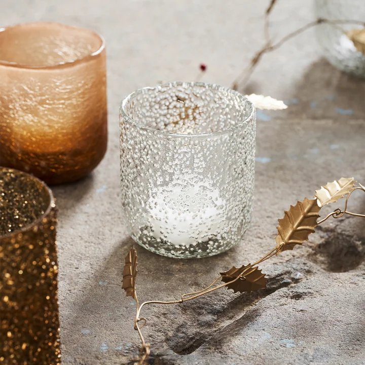 Snow Kerzenständer von House Doctor in der Ausführung klar