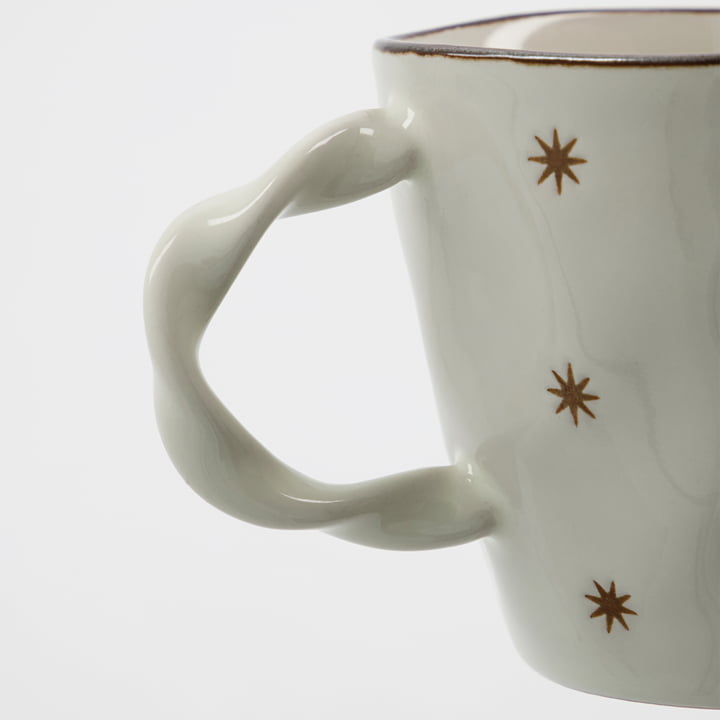 Starry Tasse von House Doctor in der Farbe weiss (2er-Set)