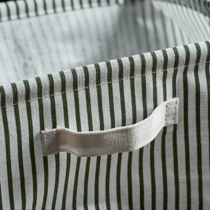 House Doctor - Store Aufbewahrungskorb, H 20 cm, grün