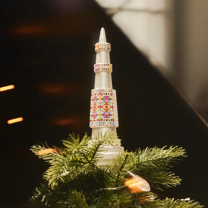 Holyhedrics Christbaumkugeln von Alessi in der Ausführung Vertigo