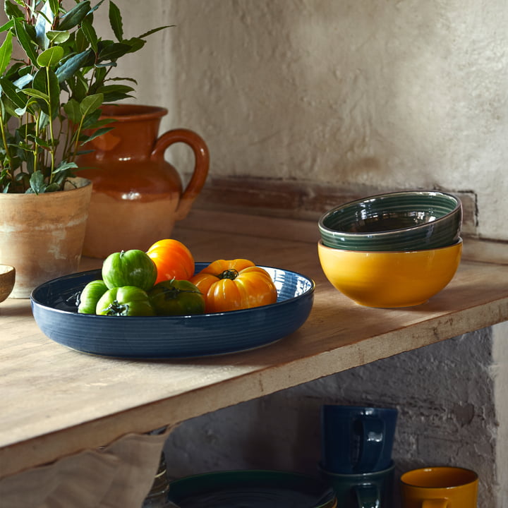 Colore Tarteform und Schalen von Kähler Design