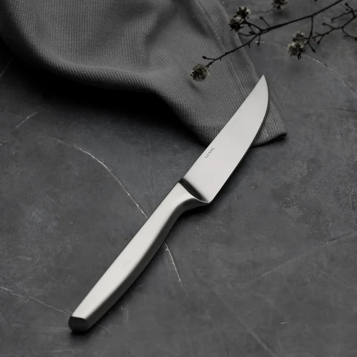 Gense - Norm Steakmesser, matter Stahl (4er-Set)