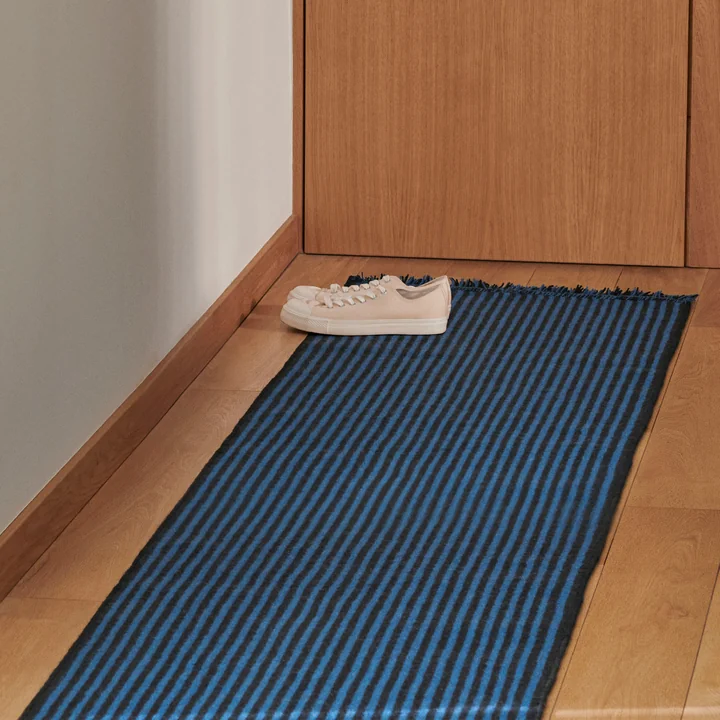 Stripes and Stripes Wool Teppich von HAY