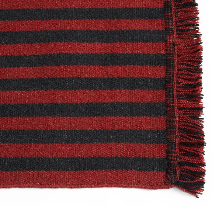 Stripes and Stripes Wool Teppich von HAY