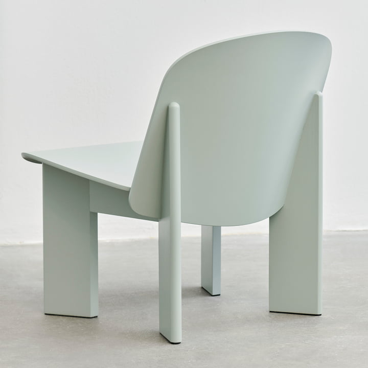 Chisel Lounge Chair, eucalyptus (wasserbasiert lackiert) von HAY