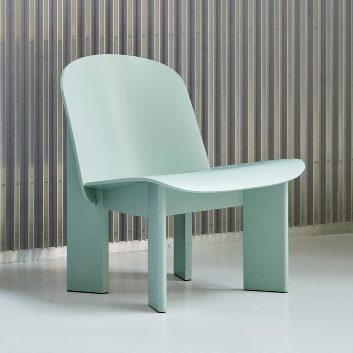 Chisel Lounge Chair, eucalyptus (wasserbasiert lackiert) von HAY