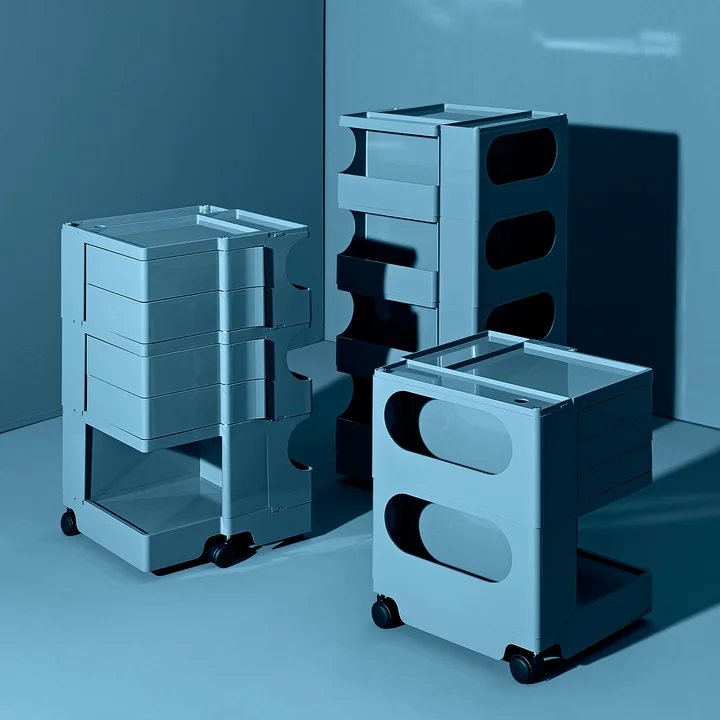 B-Line - Boby Rollcontainer, blue whale 