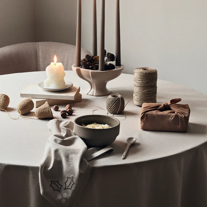 Christmas Pulp Glocken-Girlande von Broste Copenhagen