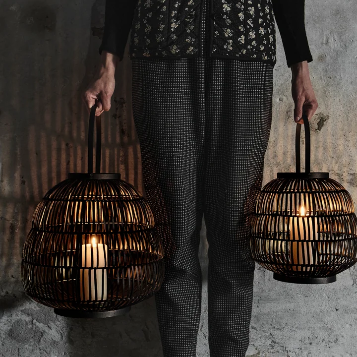 Muubs - Ratio Laterne S und M, kupferbraun