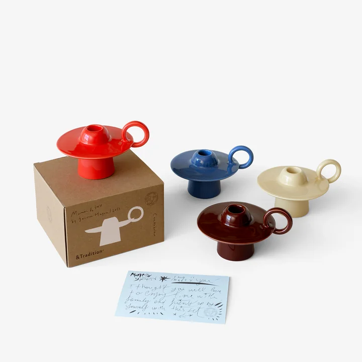 Momento JH39 Kerzenhalter von &Tradition