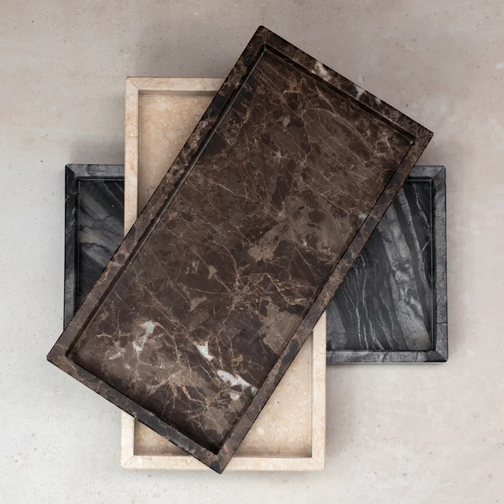 Marble Tablett von Mette Ditmer