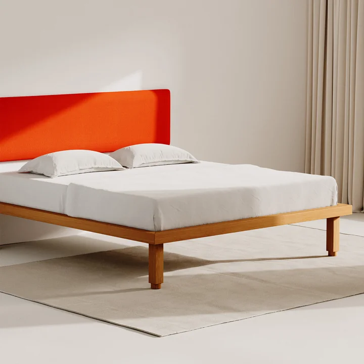 OUT Objekte unserer Tage - Frey Kopfteil, reinorange (Vidar 4 0542 by Kvadrat)