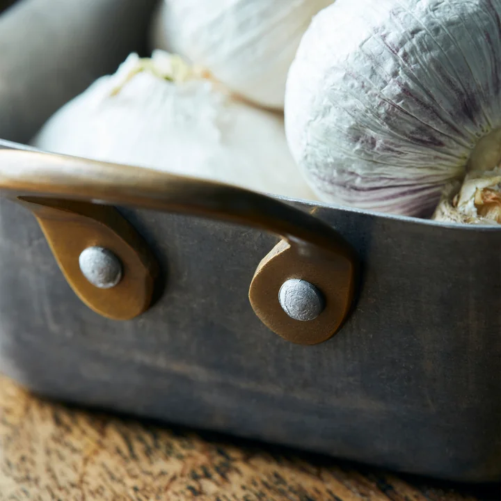 Presentation Mini-Auflaufform, Edelstahl gebürstet (2er-Set) von Nicolas Vahé