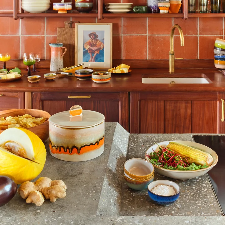 HKliving - 70's Keksdose