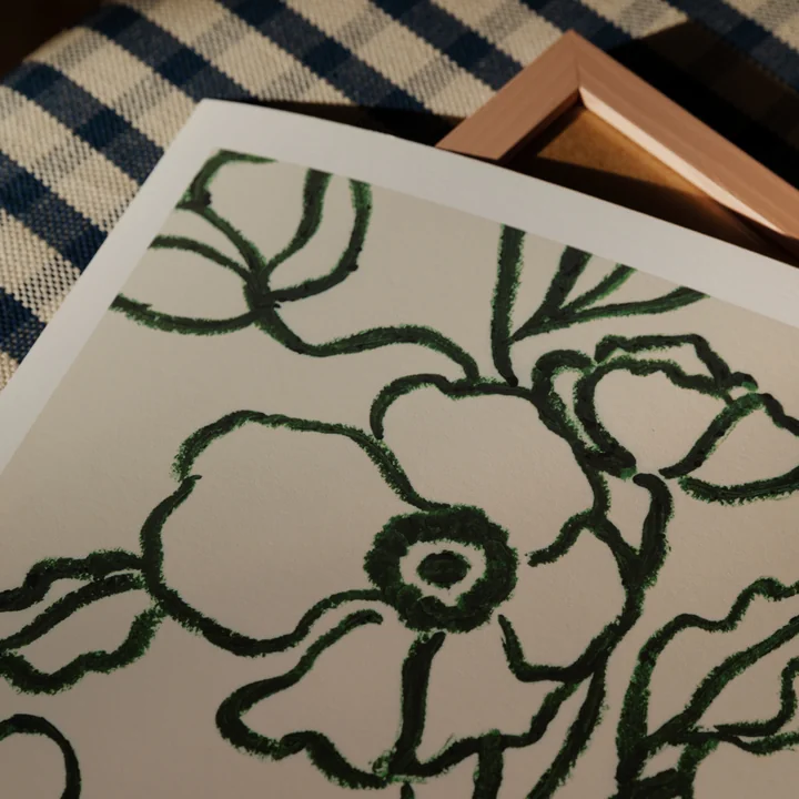 The Poster Club - Poppy Studies von Anine Cecilie Iversen