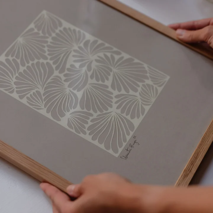 Flowers No. 01 von Little Detroit für The Poster Club