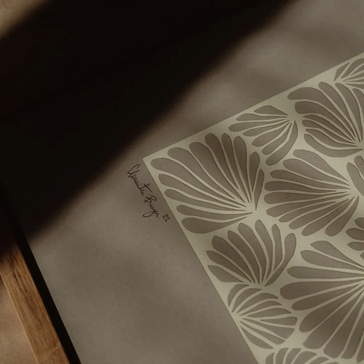 Flowers No. 01 von Little Detroit für The Poster Club