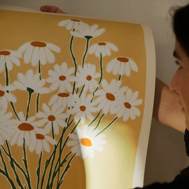 Daisies von Carla Llanos für The Poster Club 