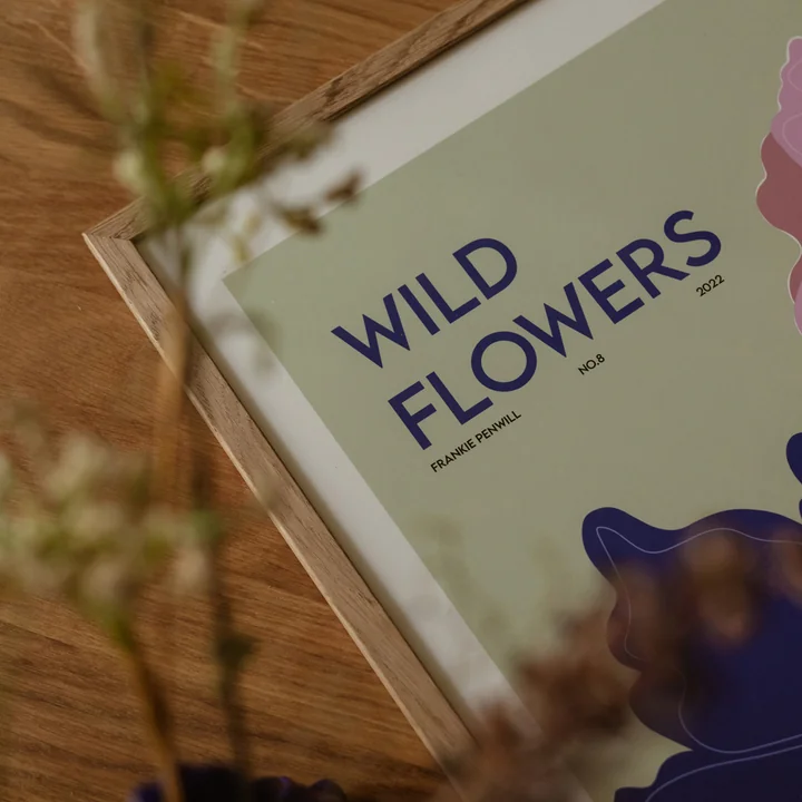 Wild Flowers von Frankie Penwill für The Poster Club