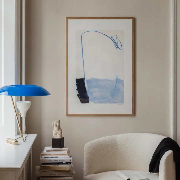 Bilderrahmen Eiche natur, Plexiglas für The Poster Club