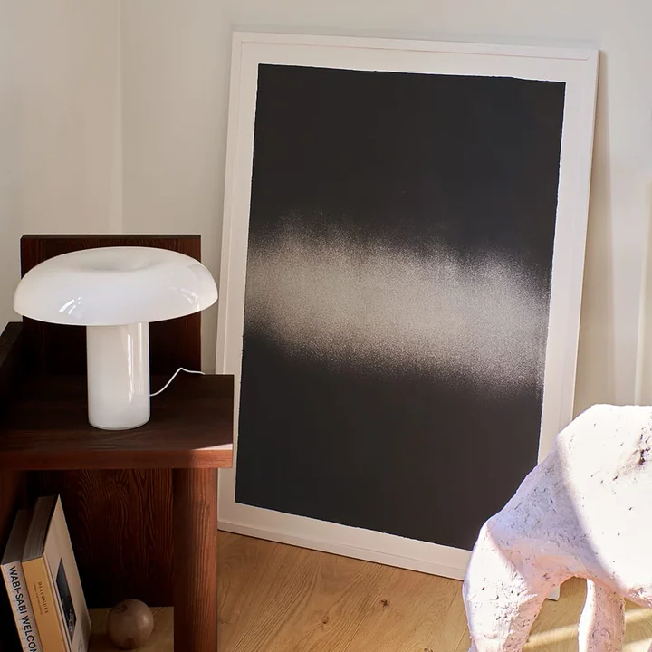 Bilderrahmen Eiche weiss für The Poster Club