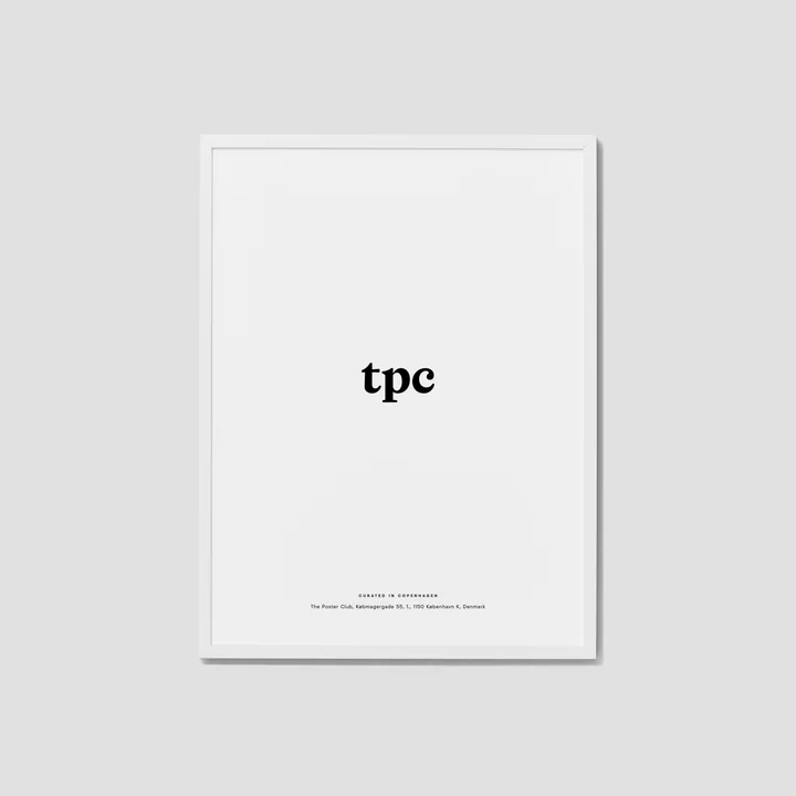 Bilderrahmen Eiche weiss für The Poster Club