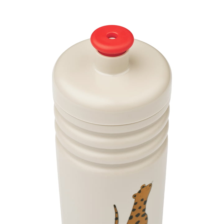 Lionel Statement Wasserflasche, 430 ml, leopard / sandy von LIEWOOD