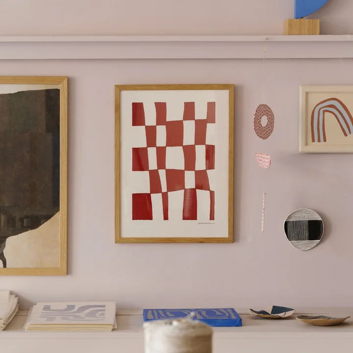 The Poster Club - Square Days von Leise Dich Abrahamsen