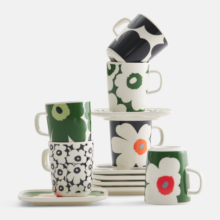 Oiva Unikko Becher mit Henkel 60th Anniversary von Marimekko