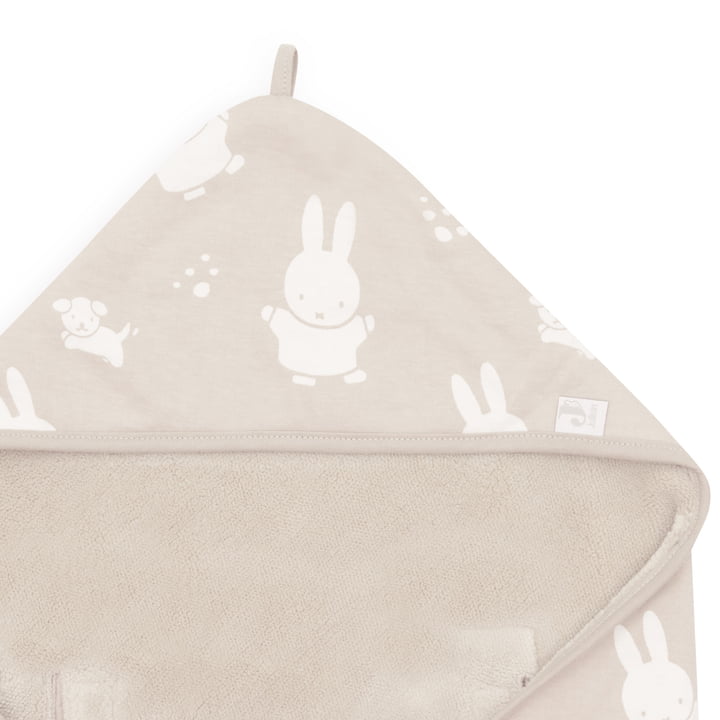 Einschlagdecke für Babyschale, Miffy Snuffy, nougat von Jollein