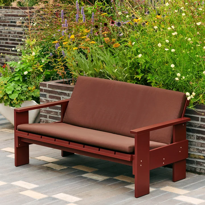 Crate Lounge Sofa mit Seat Cushion von HAY