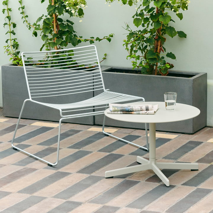 Hee Lounge Chair, hot galvanised von Hay