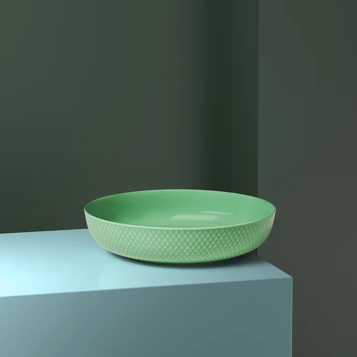 Rhombe Schale von Lyngby Porcelæn 