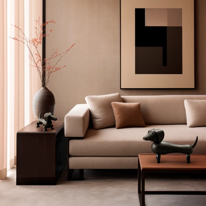 Holz-Hund von Kay Bojesen