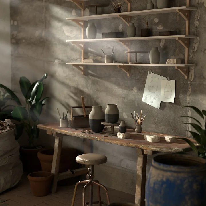 Omaggio Circulare Vase von Kähler Design