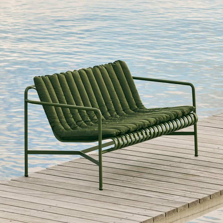 Palissade Soft Quilted Cushion von HAY