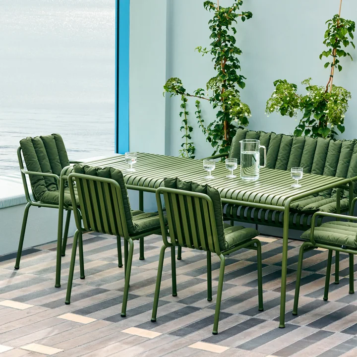 Palissade Soft Quilted Cushion von HAY