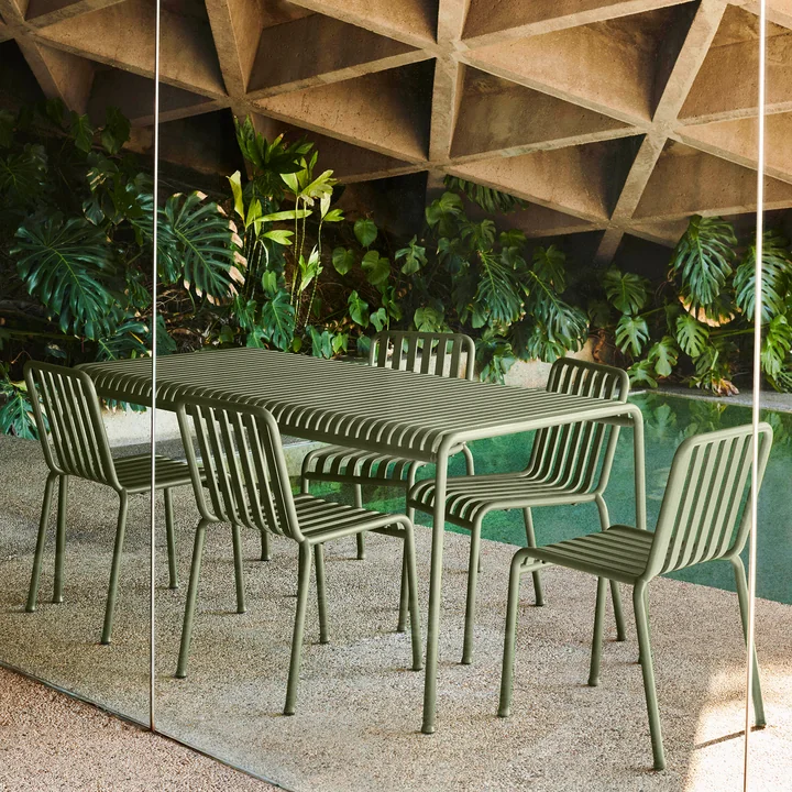 HAY - Palissade Stuhl, Tisch