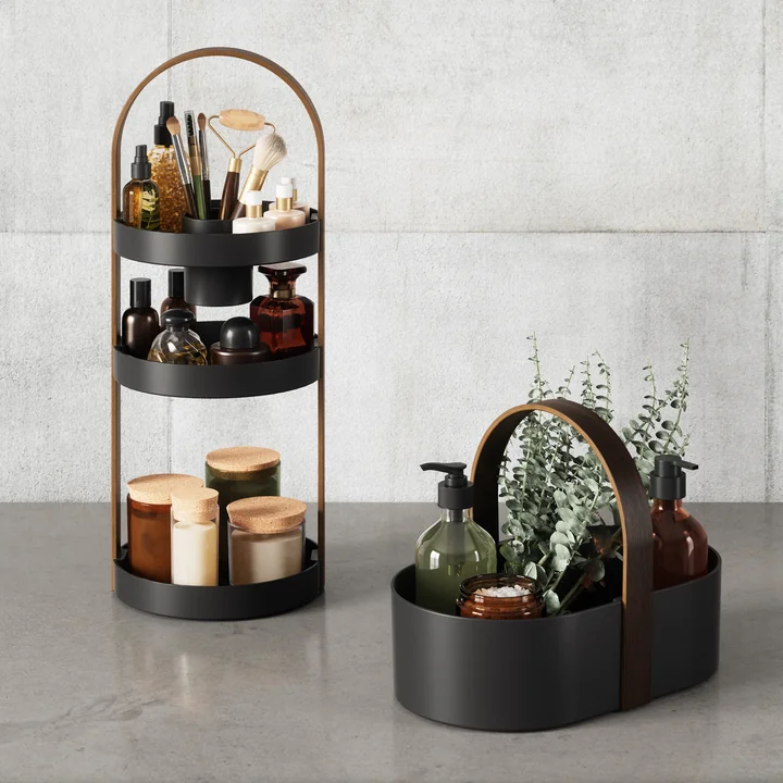 Bellwood Organizer, schwarz / walnuss von Umbra