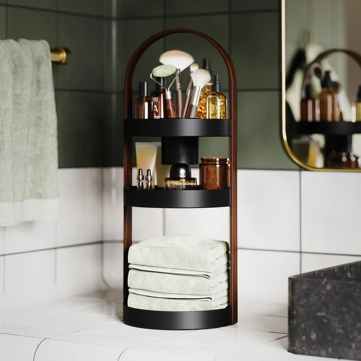 Bellwood Organizer, schwarz / walnuss von Umbra