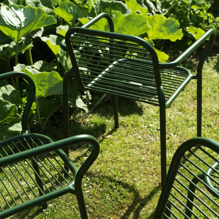 Vig Armlehnstuhl, dunkelgrün von Normann Copenhagen