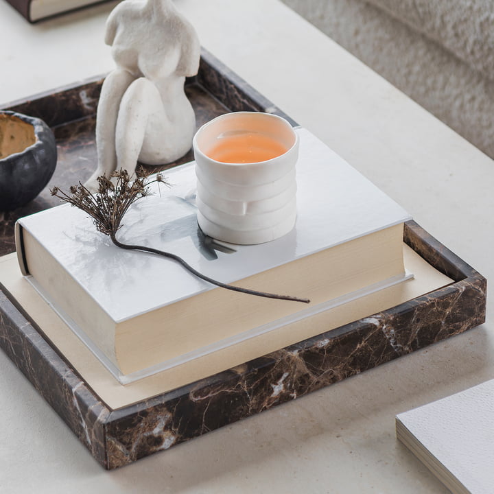 Marble Tablett von Mette Ditmer