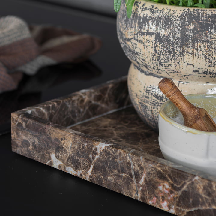 Marble Tablett von Mette Ditmer