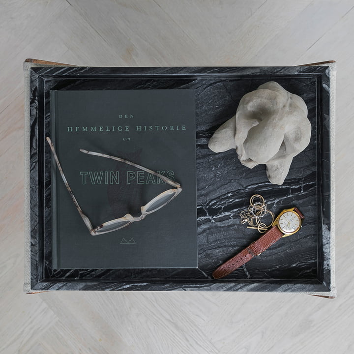 Marble Tablett von Mette Ditmer