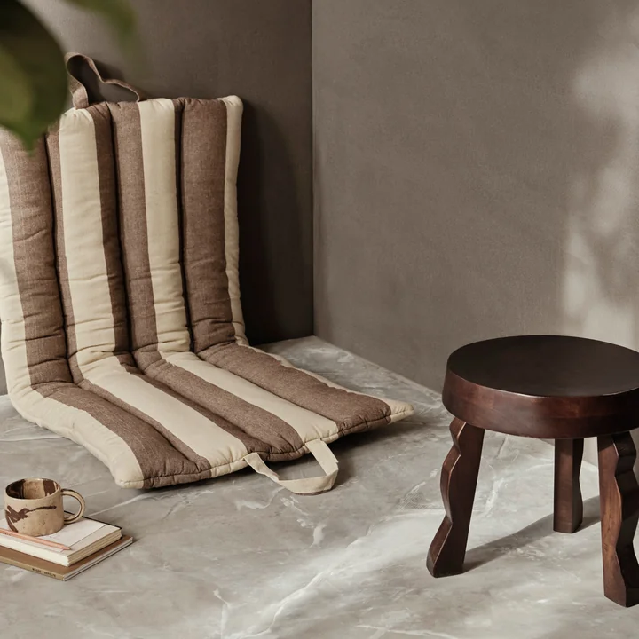 Strand Faltmatte, braun/beige von Ferm Living