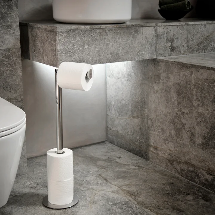EasyStore Luxe 2-in-1-Toilettenpapierhalter von Joseph Joseph 