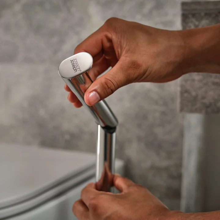 EasyStore Luxe 2-in-1-Toilettenpapierhalter von Joseph Joseph 