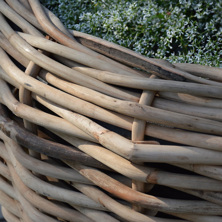 Jan Kurtz - Palau Korb, Rattan natur